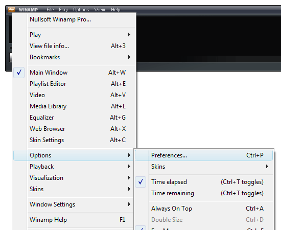 winamp line in plugin